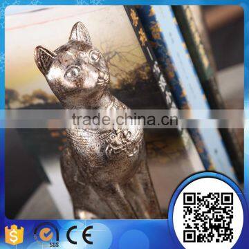 Wholesale Resin Animal Craft Cat Letter Bookends For Study