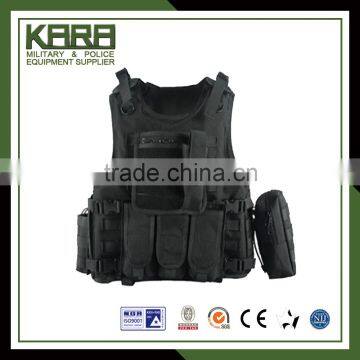 Breathable and comfortable Tactical Vest, black military army vest