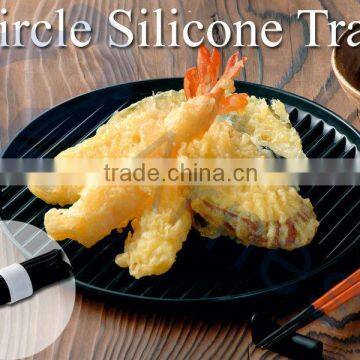 silicone tray table silicone kitchenware cookware kitchen cooking utensils tools dish food vegetable starainer mat 22 cm