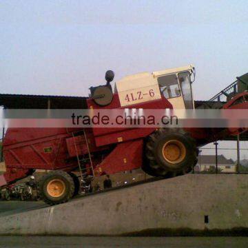 High working efficiency Large Combine harvester Model 4LZ-6.0