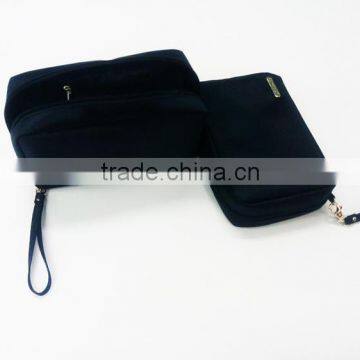 Promotional travel small cosmetic bags with compartments