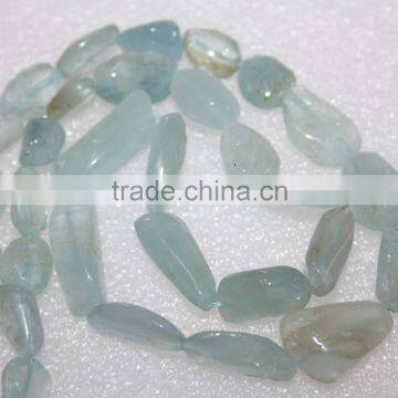 Natural Aquamarine Smooth Tumble