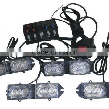 CAR LED STROBE LIGHT,VISOR LED STROBE LIGHT (SR-LS-320), 1W TOP BRIGHT LINEAR LED