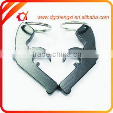 Aluminum Pistol-shaped Bottle Opener Keychain photo-2
