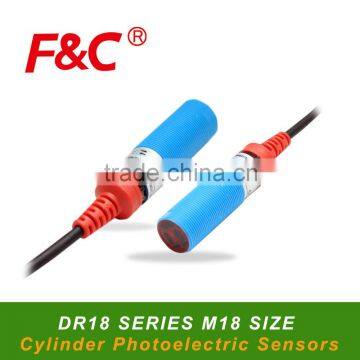 DR18-S500/S1000 Series M18 Photoelectric Sensor, 360 Degrees LED View, Photoelectric Switch Sensor, Through Beam Type. photo-1