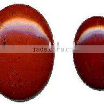 30x22mm oval red jasper cabochon setting