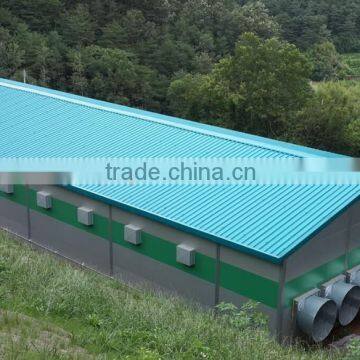 Chicken House for breeding broilers