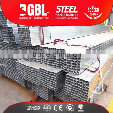 40x40 galvanized square steel pipe