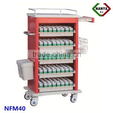 NFM40 hospital medical cart used medication carts