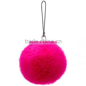 New Design Rabbit Fur Ball Keychain With Great Price photo-2