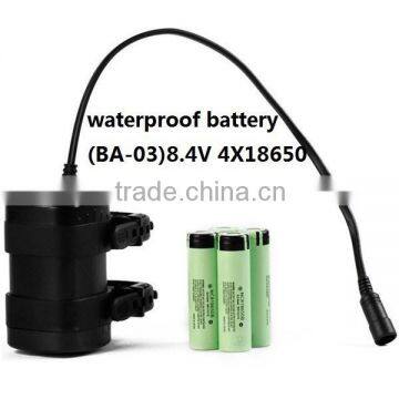 Express in Spanish 4800mAh 8.4v Waterproof ABS Battery Package for Bike Light
