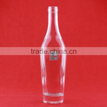 New design mini liquor bottle glass tequila bottle round spirit bottle