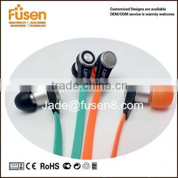 mobile phone accessories metal earphone