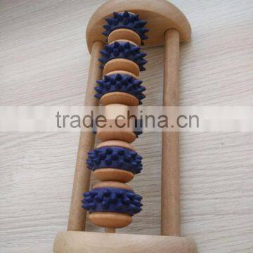 new product high quality wooden roller massager