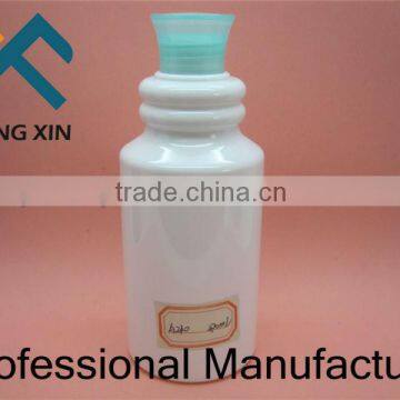 white custom lotion bottle PET plastic bottle