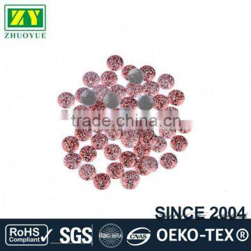 Premium Quality Natural Color Hot Fix Metal Studs For Clothing