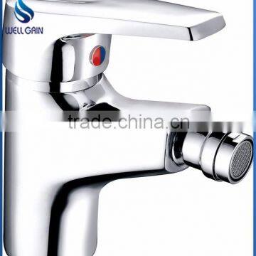 Classic lavatory single zinc handle brass body bidet faucet MARTI decked chrome plating bidet mixer