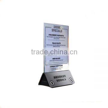 Trending Products 2016 Advertising Power Bank Restaurant for Menu Stand
