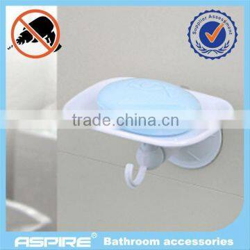 Bathroom rubber suction cup with plastic lock