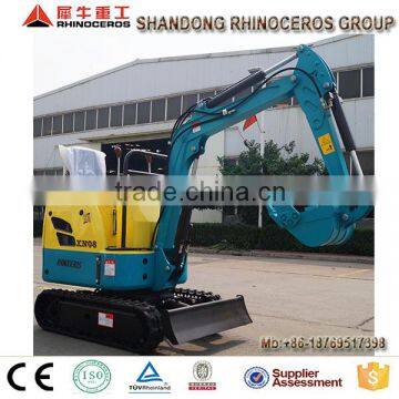 0.8 ton Mini hydraulic excavator with 0.025m3 bucket