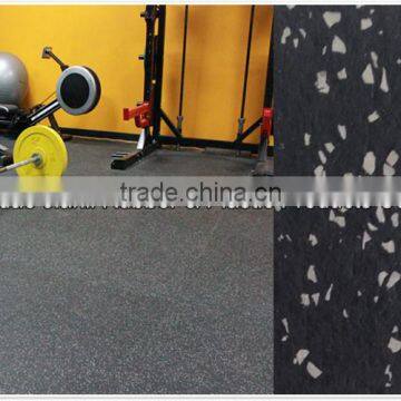 Chinese Cheap Price EPDM Granules Fireproof Tiles Rubber Floor for Residential and Gym
