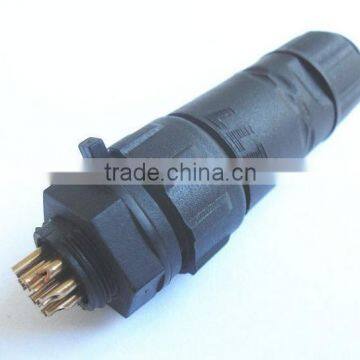 9 pins electrical connector quick coupling