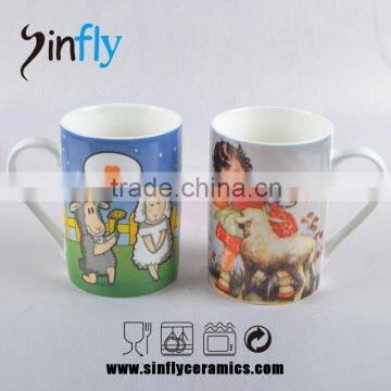 High Quality Ceramic Milk Mug With Cartoon Image photo-5