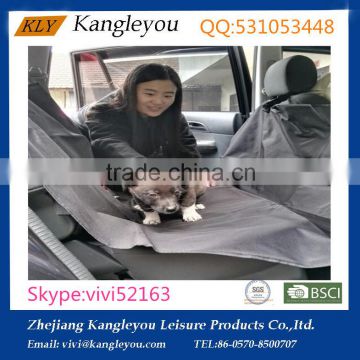 600D PVC waterproof pet car seat covers,pet rider at factory price