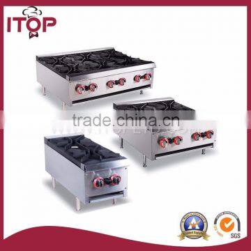 Commercial stainless steel Table Counter Gas Burner Cooker