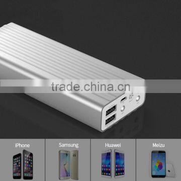 2016 New arrivel quick charge 2.1A 20000mAh power bank