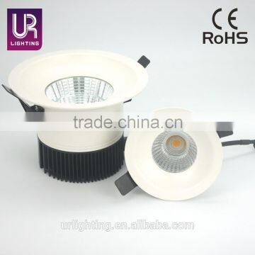 Factory Wholesale 5 Inch 14w Dimmable Round Shape White Cob Led Downlight With 2 Years Warranty photo-6