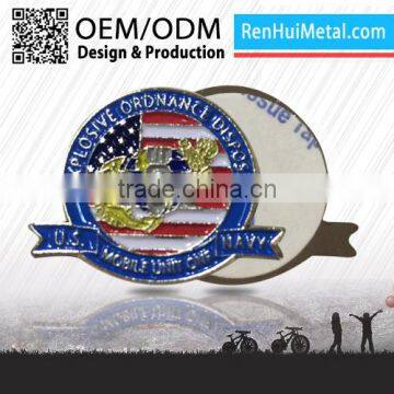 Supply cheapest OEM metal letter pin badge