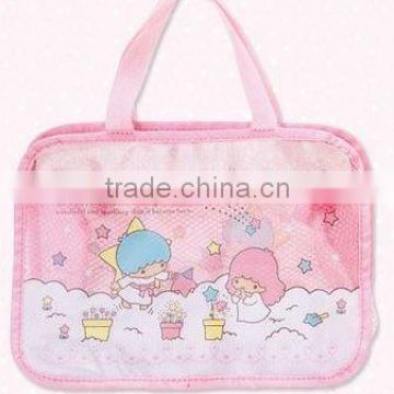 durable and high quality cartoon design PVC cosmetic bag