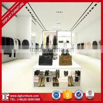 Custom supported unique garment \handbag store design and decoration