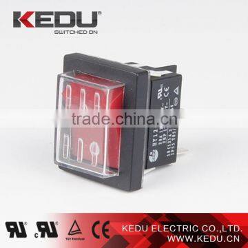 KEDU High Quality Rocker Switch With UL TUV CE Approval HY12-9-7