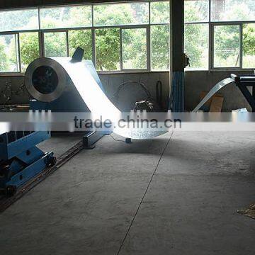 manual uncoiling machine