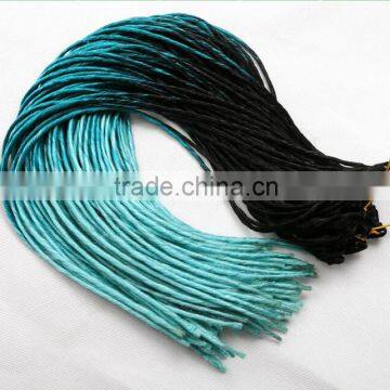 F6676 24" Two Tone Soft Dread Lock Synthetic Braiding Hair,soft Dread Braids