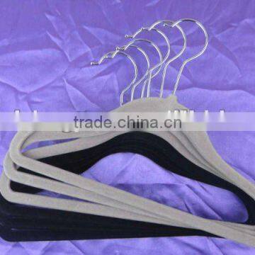 Hot Sell Flocking Hanger for Clothes Made in China(LiPu)