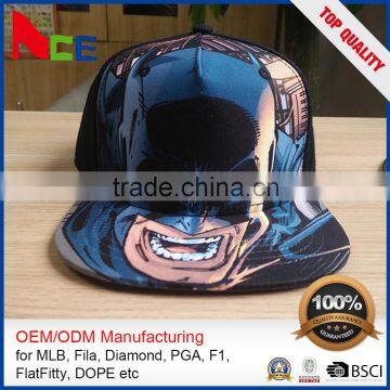 Fashion Design 6 Panels Customized Cap Camouflage Cap Hat Custom Made Cap