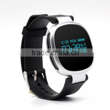 2016 Factory Price New Swimming Bicycle-riding Smart Wristband Dynamic Heart Rate Monitor E08 Smart Bracelet