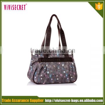 Guangzhou customized nylon branded women sling shoulder bag