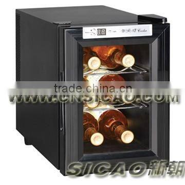 6 bottles beer cooler thermoelectric 12-18 degree