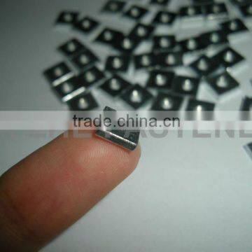 thin square nuts DIN562 zinc plated