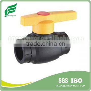 HDPE ball valve for irrigation and water supply drainage water(DIN ANSI JIS BS )