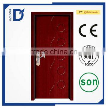 Baodu Modern Luxurious Design Solid Wooden Door Residential photo-5