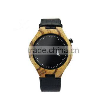 2016 NEW MODELS FROM DORIS WATCH FASHION DESIGN CUSTOM WOOD CASE GENUINE LEATHER STRAPS HOT IN