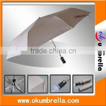 Atuomatic Folding flash umbrella led umbrella