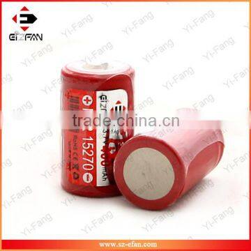 EFAN IMR 15270 400mAh 3.7v Lithium Battery Button Top photo-4