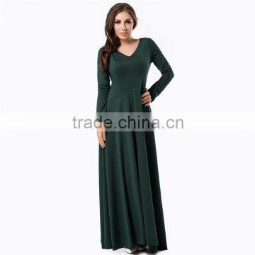Hot Selling New Design Long Maxi Dress Long Sleeve One-piece Dress photo-2