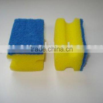 groove sponge scourer